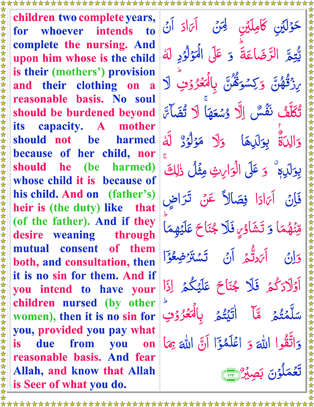 Read Surah Al Baqarah With English Translation - Page 8 of 11 - Quran o