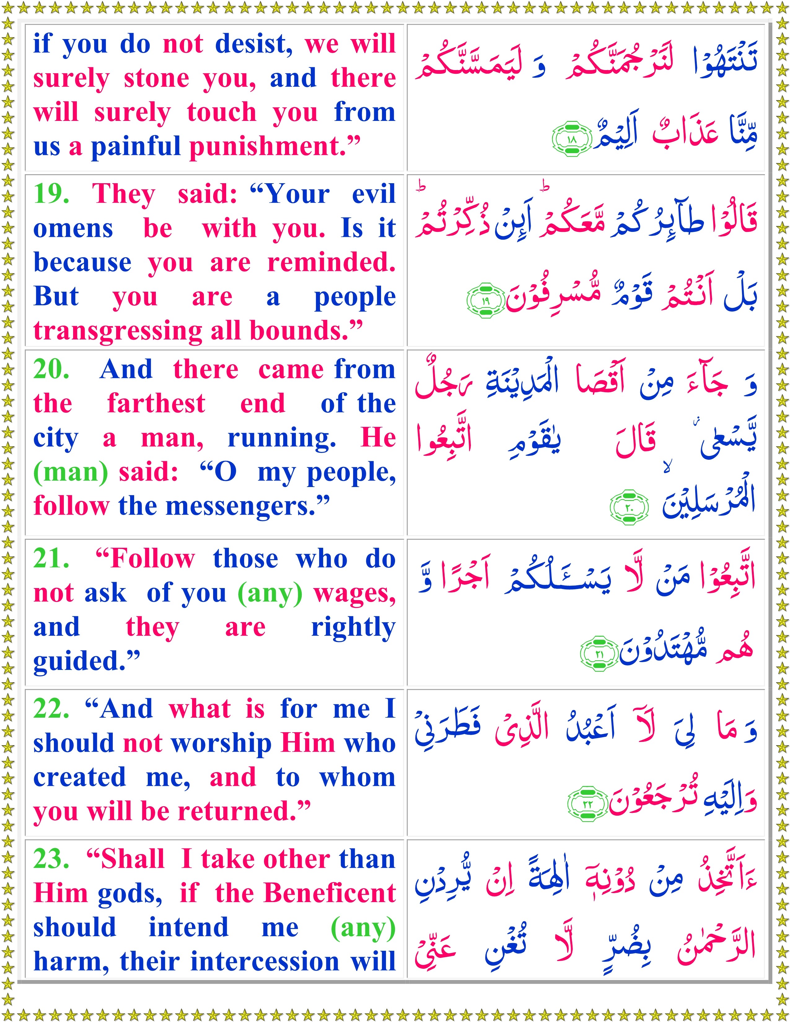 Surah Yaseen (English) - Quran o Sunnat