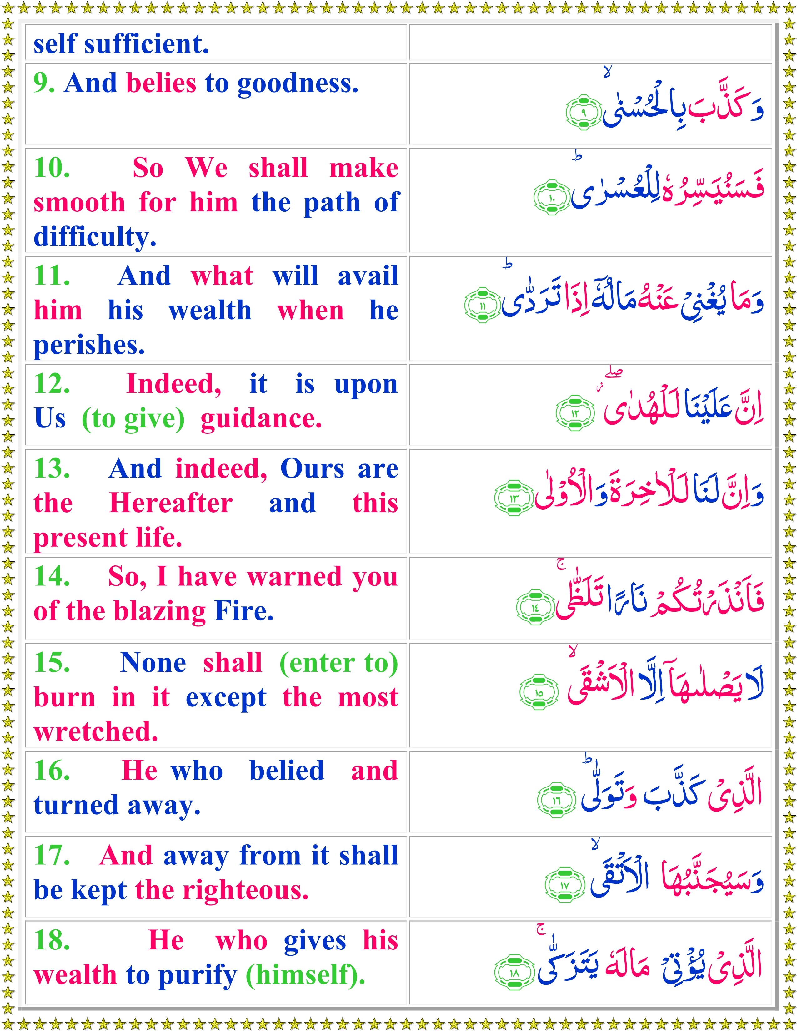 Pdf Quran English Translation Surah At Teen With Arabic | Hot Sex Picture