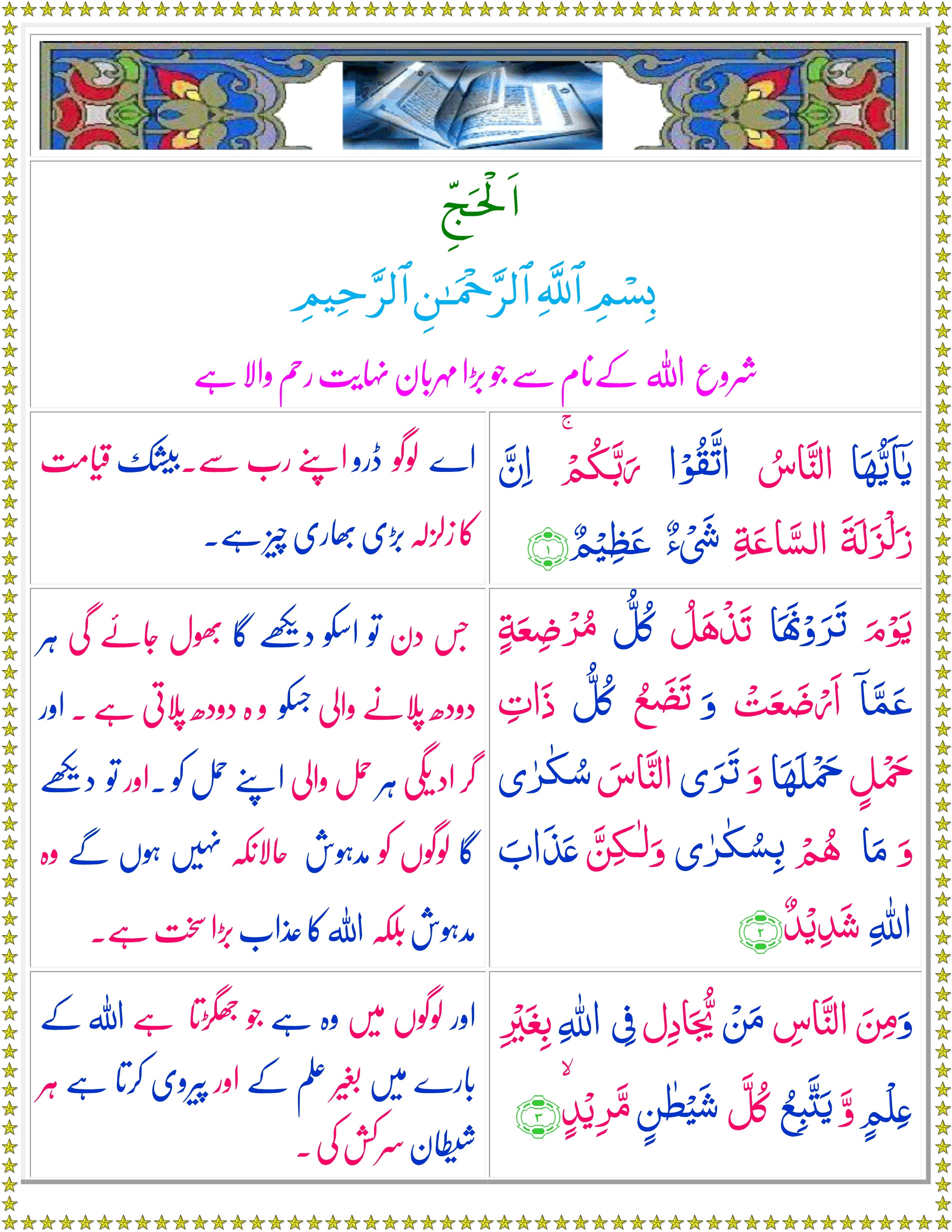 Surah Al Hajj Urdu Quran O Sunnat surah-al-hajj-urdu-quran-o-sunnat