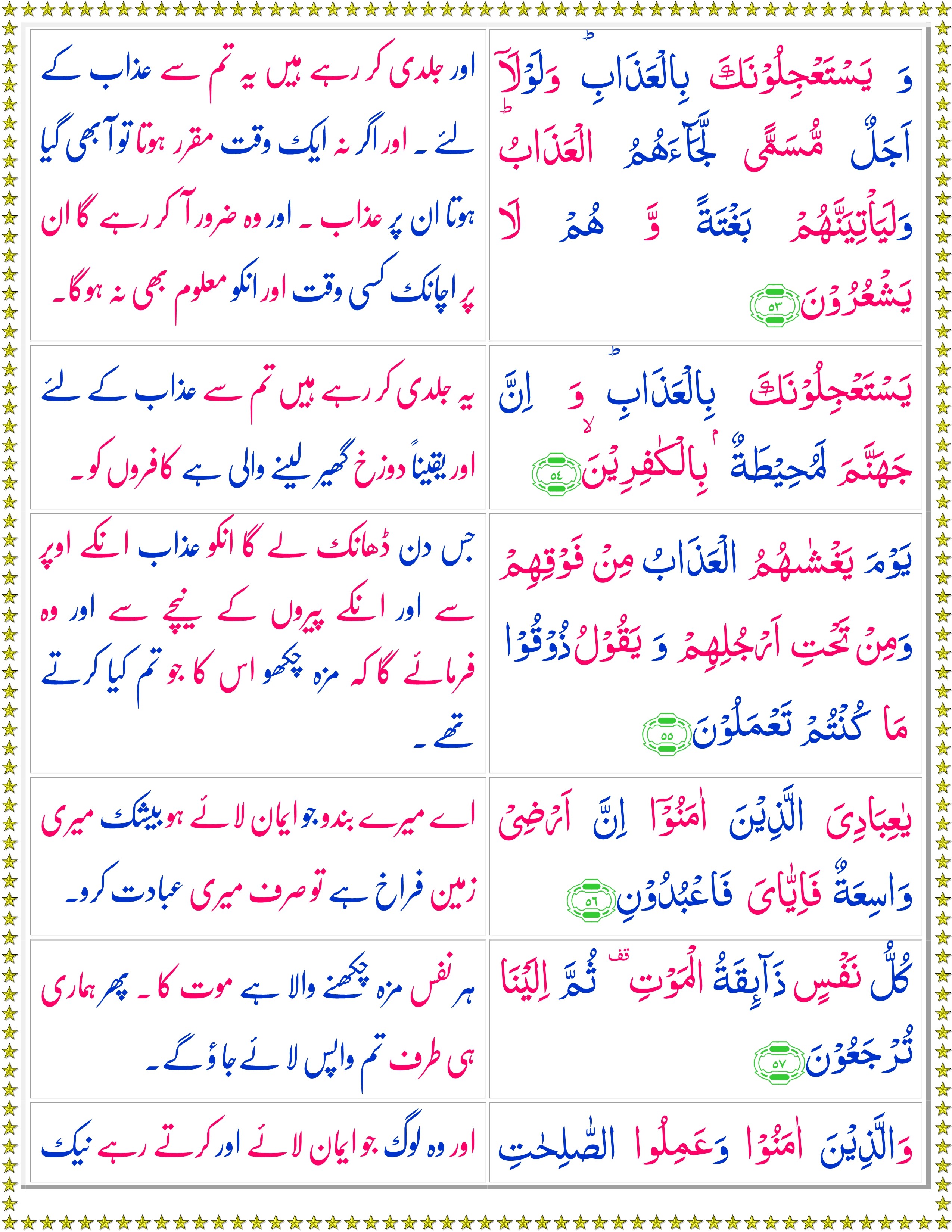 Surah Toba With Urdu Translation