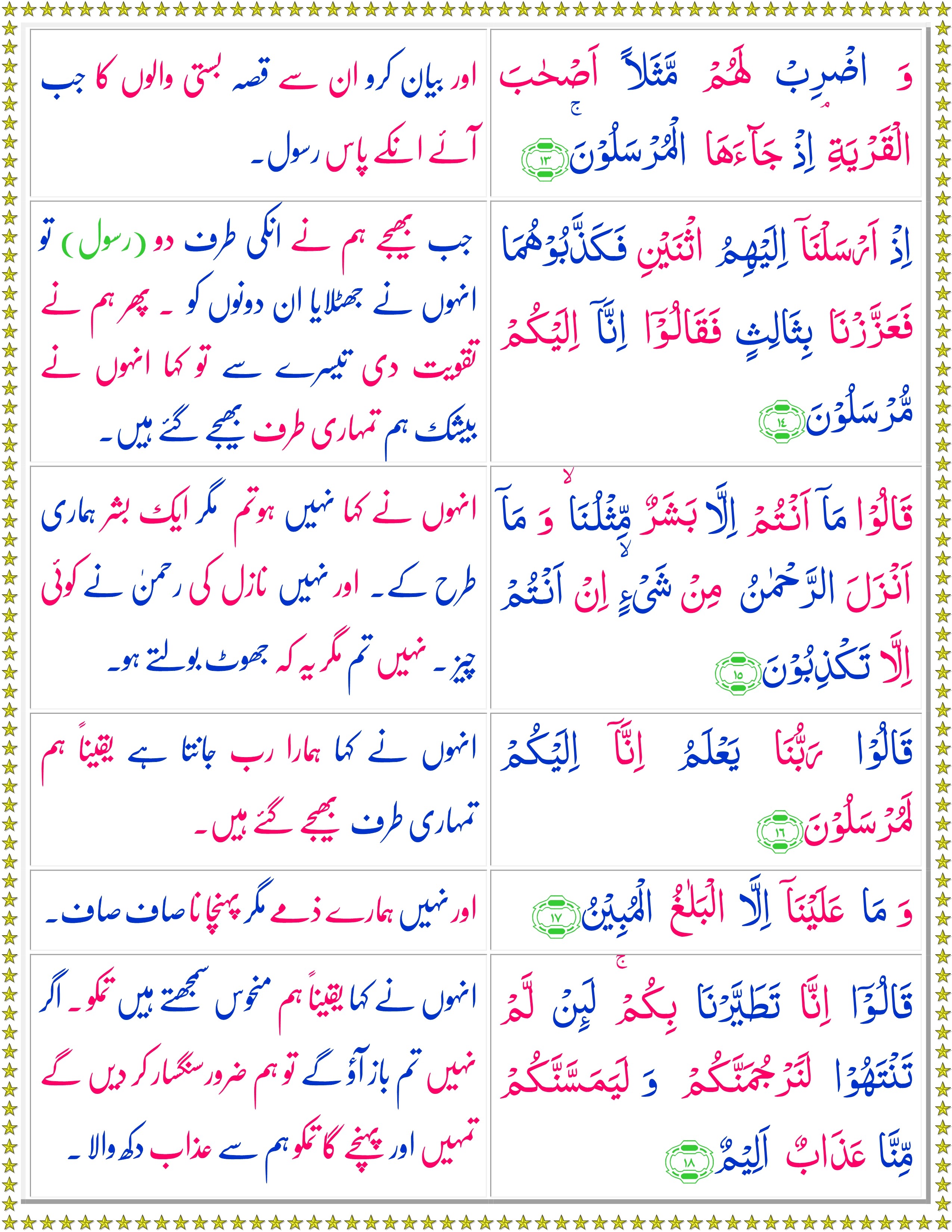 Online Quran Reading Surah Yasin (Urdu) - Quran o Sunnat