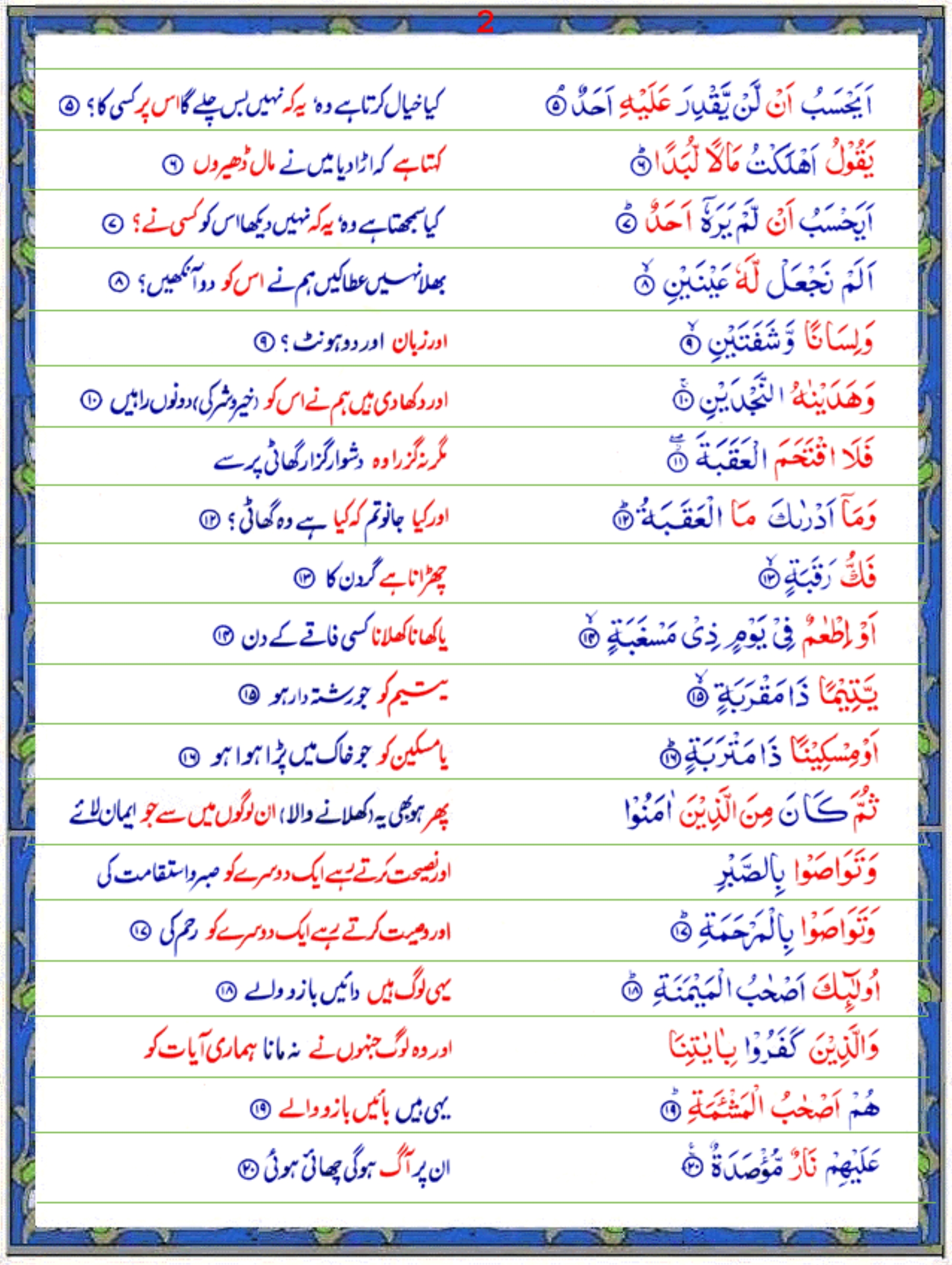 Khusra meaning in urdu
