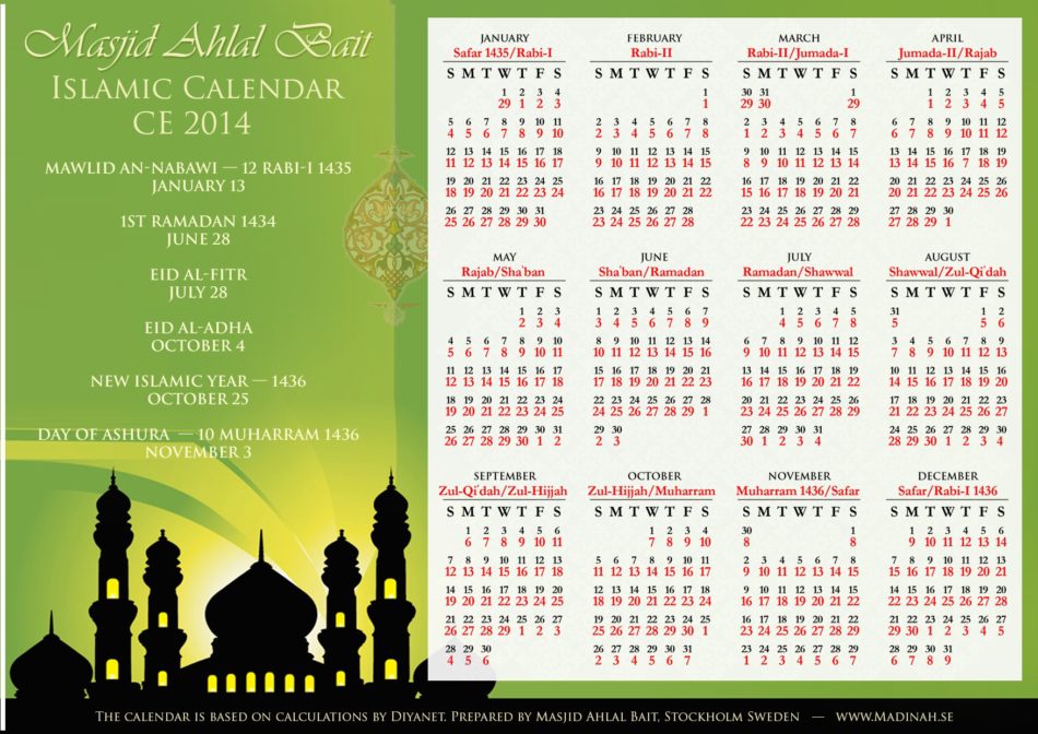 3 Blessed Days in Islamic Calendar