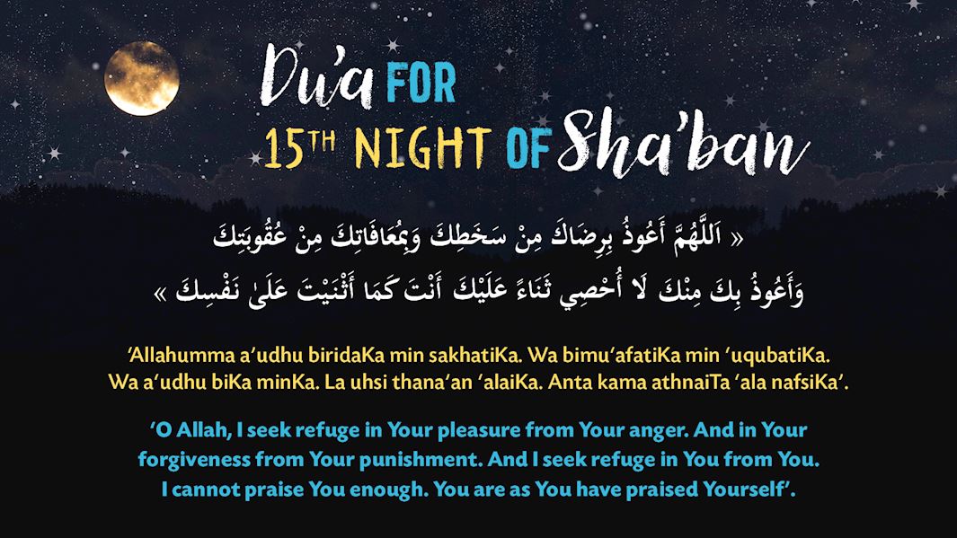 The 15th of Sha' ban - A Night for Asking Forgiveness.