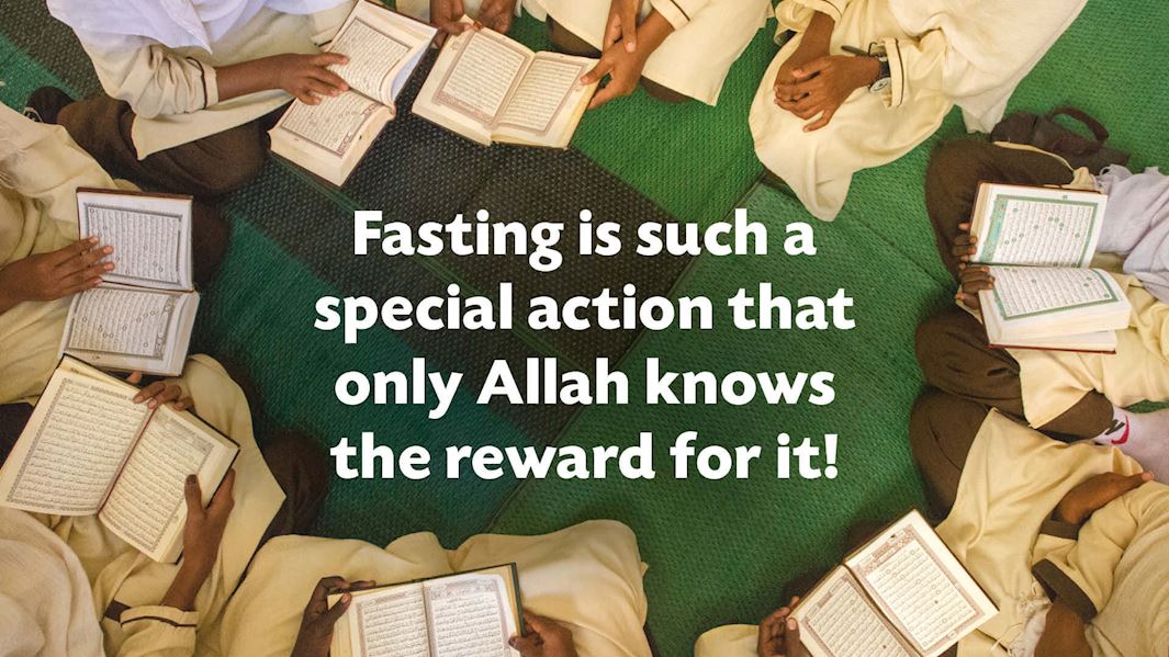 The Reward of Fasting in Islam