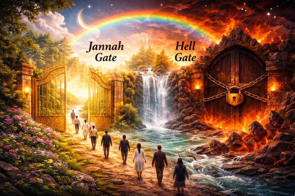 Open Gates of Jannah and Closed Gates of Hell in Ramadan