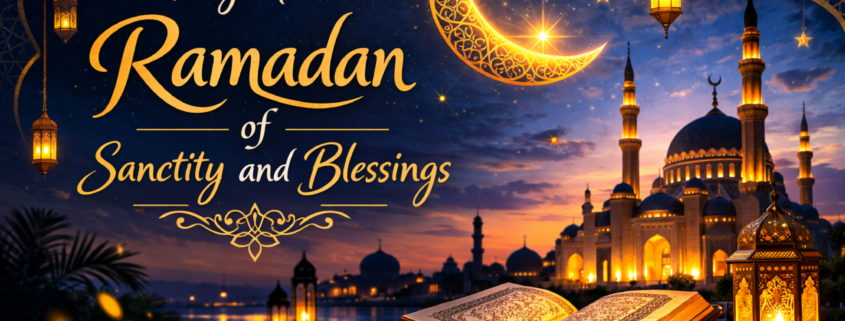 Holy Month Ramadan of Sanctity and Blessings